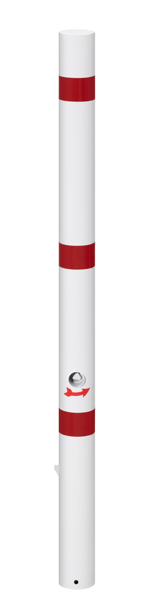 Absperrpfosten Ø 61 mm aus Stahl Absperrpfosten Ø 61 mm aus Stahl